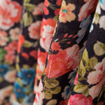 Viskose Lurex Cretonne Blau - Ribes y Casals