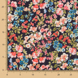 Viskose Lurex Cretonne Blau - Ribes y Casals