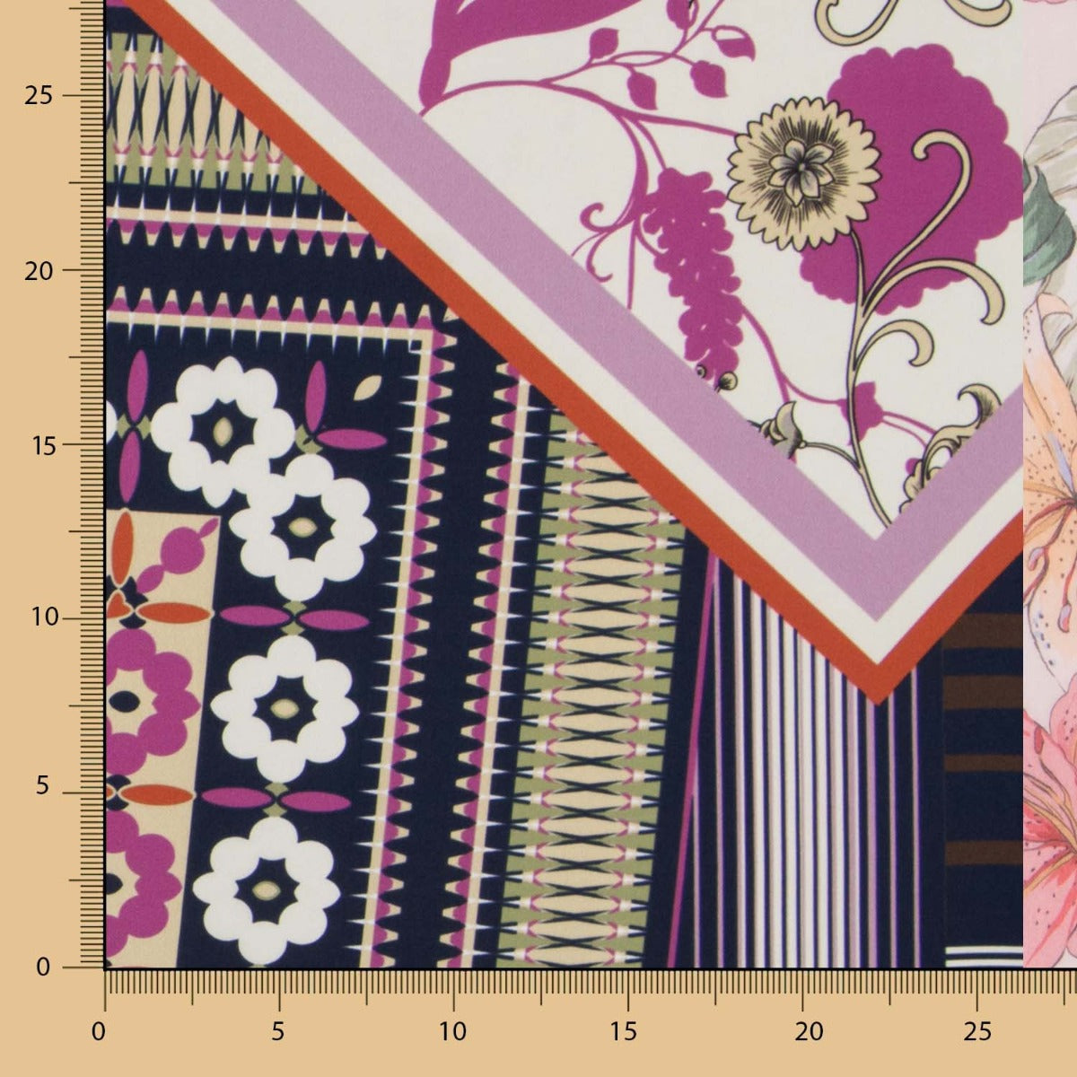 Patchwork Dehli Satin - Ribes y Casals