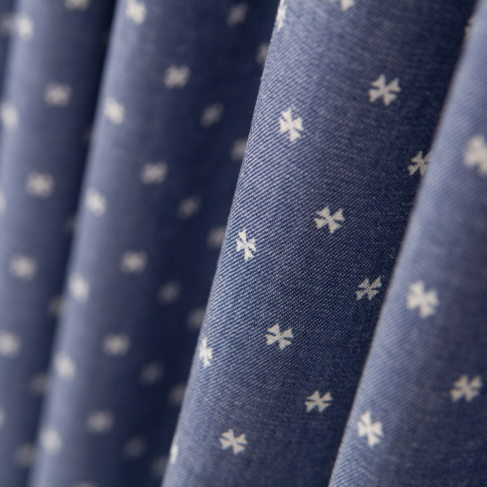 Denim Fine Cotton Treboles - Ribes y Casals