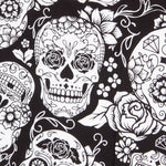 Catrina Baumwoll-Totenkopf Schwarz - Ribes y Casals