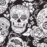 Catrina Baumwoll-Totenkopf Schwarz - Ribes y Casals