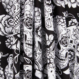 Catrina Baumwoll-Totenkopf Schwarz - Ribes y Casals