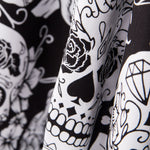 Catrina Baumwoll-Totenkopf Schwarz - Ribes y Casals