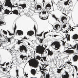 Warriors Skulls Baumwolle Schwarz - Ribes y Casals