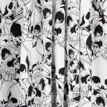 Warriors Skulls Baumwolle Schwarz - Ribes y Casals
