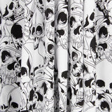Warriors Skulls Baumwolle Schwarz - Ribes y Casals