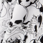 Warriors Skulls Baumwolle Schwarz - Ribes y Casals