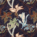 Satin Jacquard Blume Marine - Ribes y Casals