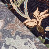 Satin Jacquard Blume Marine - Ribes y Casals
