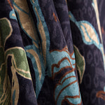 Satin Jacquard Blume Marine - Ribes y Casals