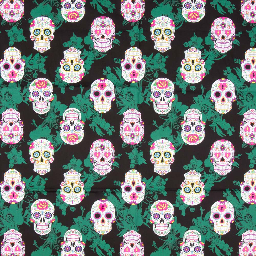Baumwolle Catrina Mexikanischer Totenkopf - Ribes y Casals