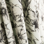 Baumwolle Elasthan Blume Ecru - Ribes y Casals
