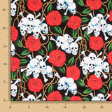 Geblümte Baumwolle und Totenköpfe - Ribes y Casals