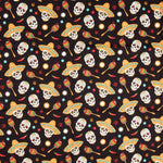 Catrina Party Baumwolle Schwarz - Ribes y Casals