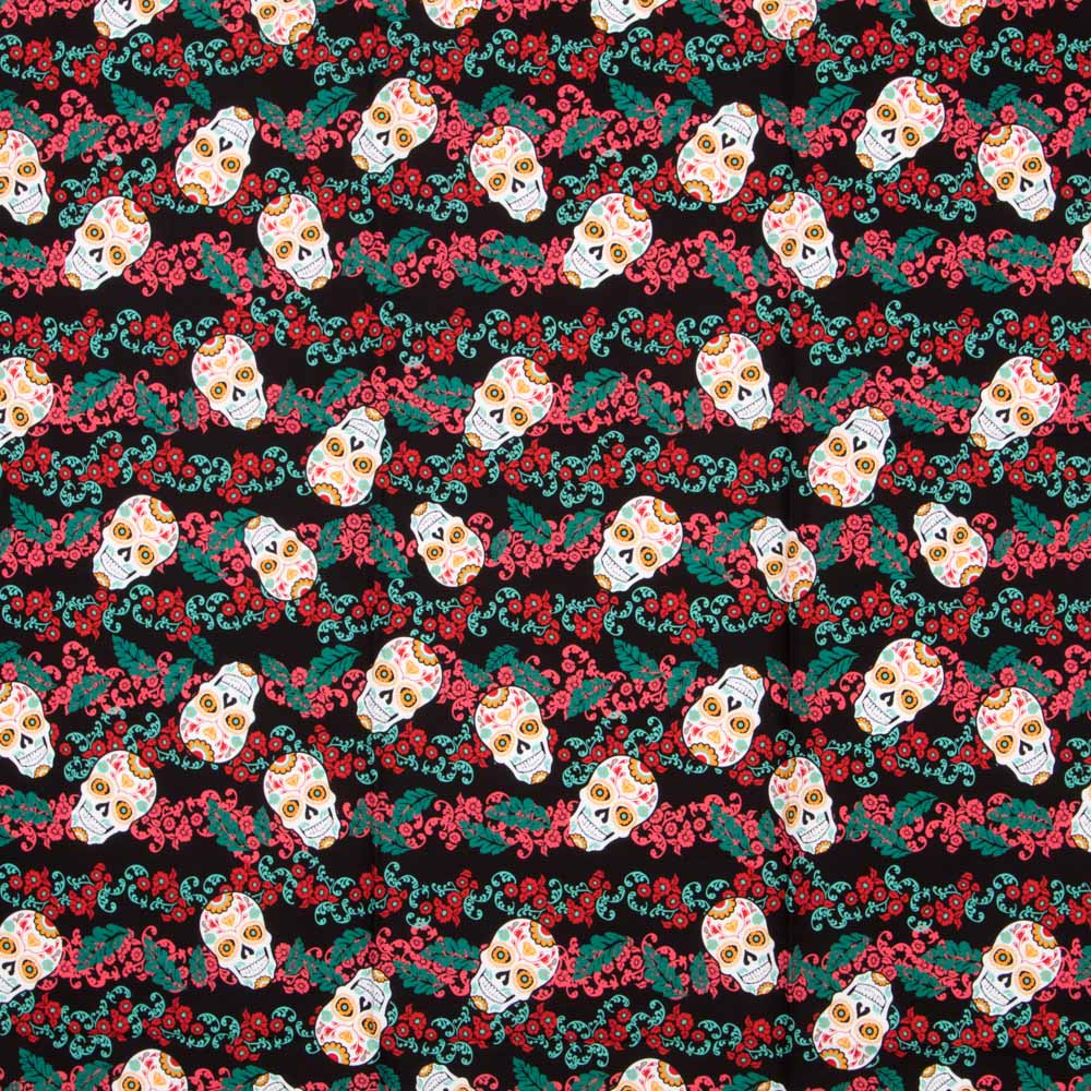 Floral Catrina Baumwolle - Ribes y Casals