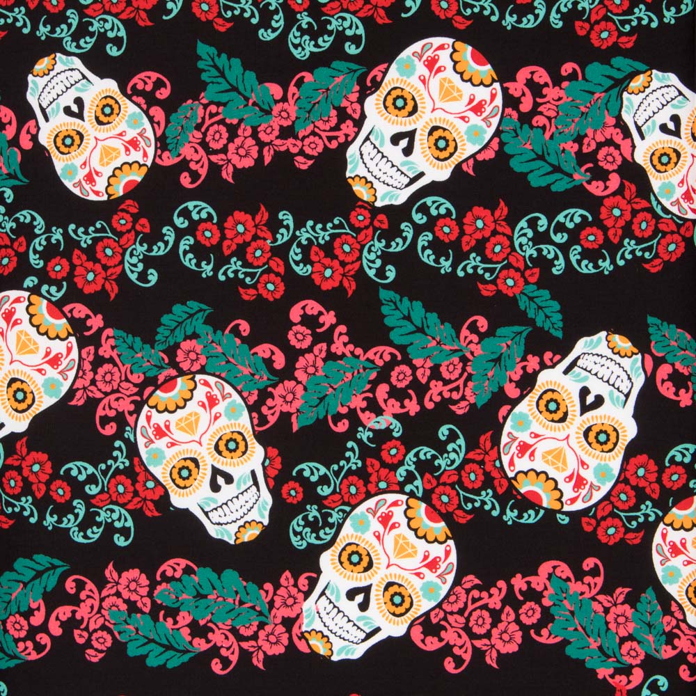 Floral Catrina Baumwolle - Ribes y Casals