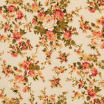 Pfirsich Blumen Bouquet poplin - Ribes y Casals