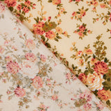 Pfirsich Blumen Bouquet poplin - Ribes y Casals