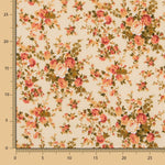 Pfirsich Blumen Bouquet poplin - Ribes y Casals
