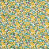 Popeline Gelbe Blumen - Ribes y Casals