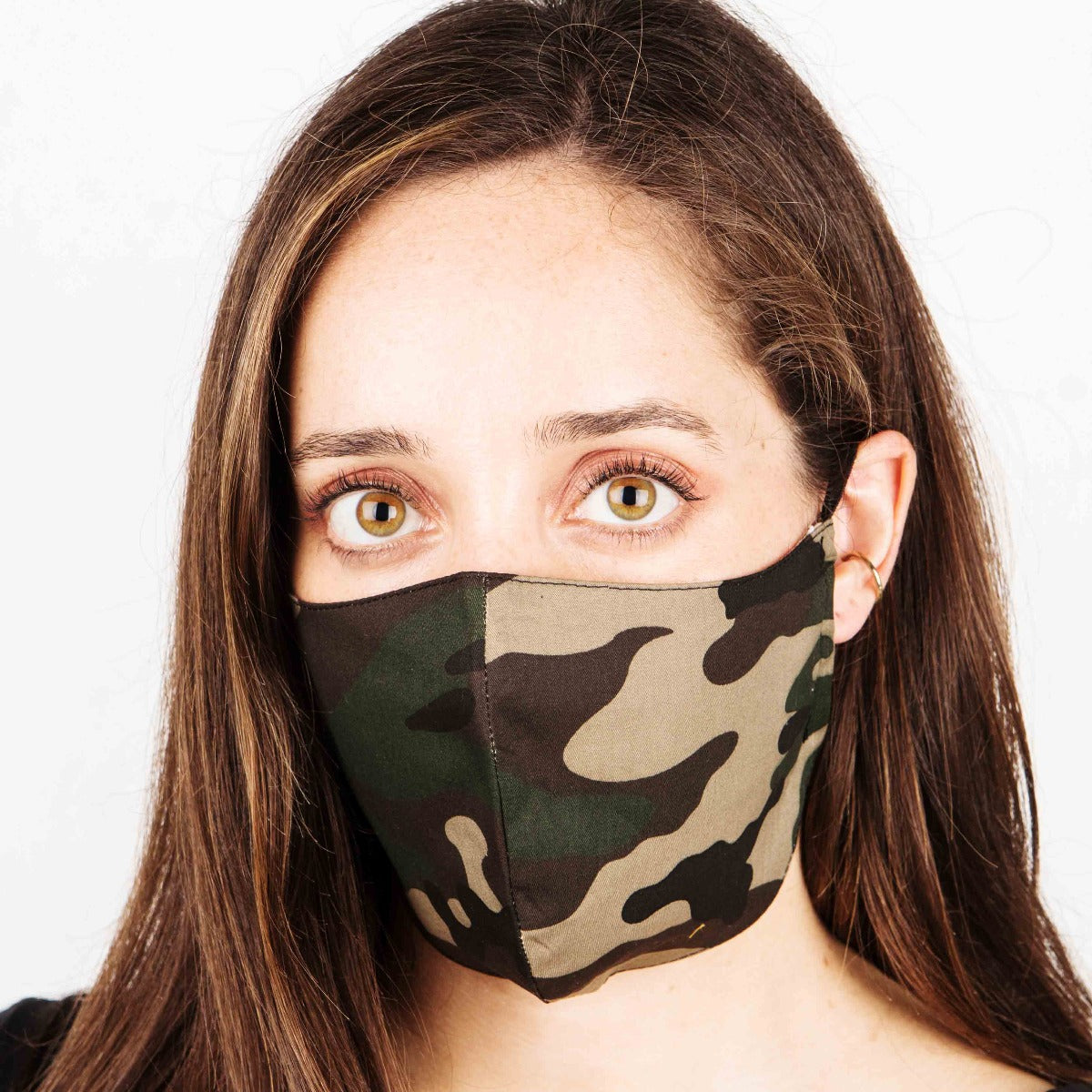 Hygienemaske Camouflage Grün - Ribes y Casals
