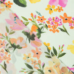 Bambula Polyester Grüne Blume - Ribes y Casals