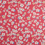 Polyester-Gaze Japanische Blume Rot - Ribes y Casals