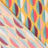 Baumwolle Maxi-Feder Ocker - Ribes y Casals