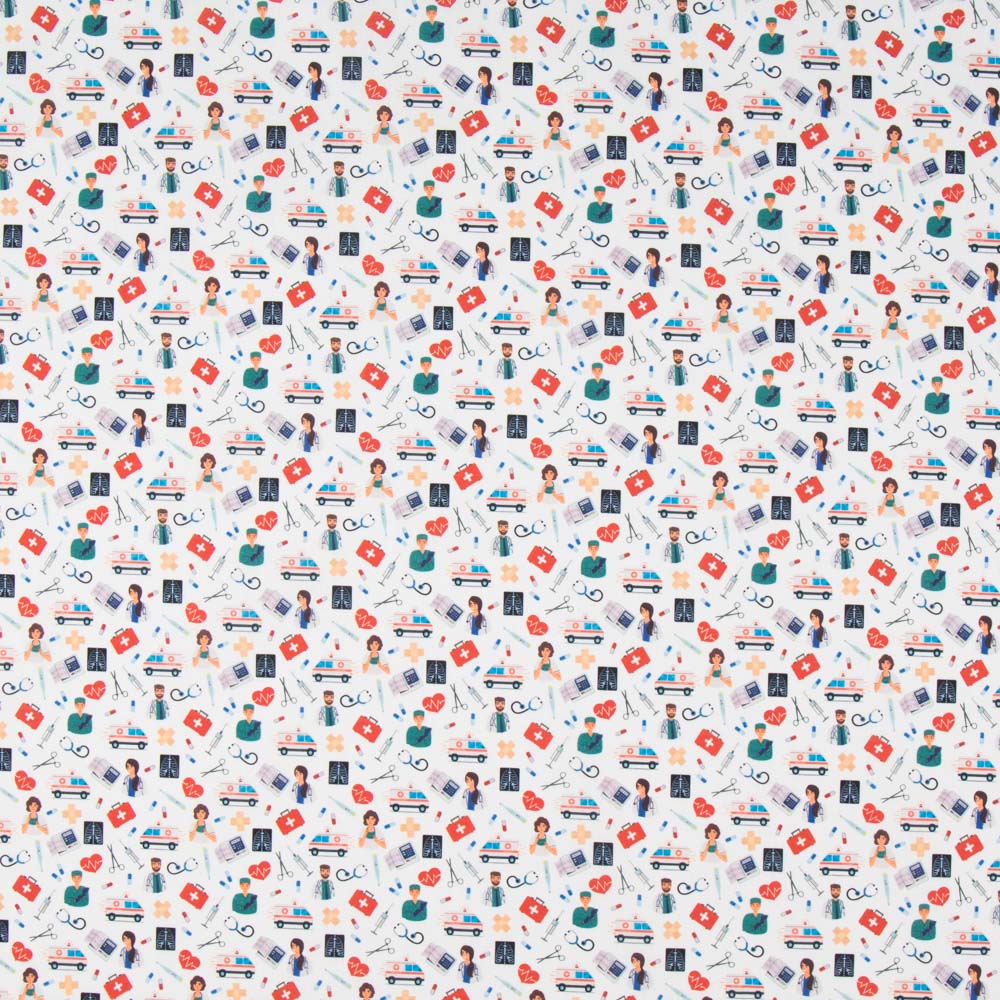 Poplin Krankenhaus Blanca - Ribes y Casals