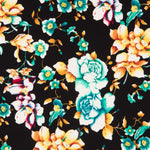 Krepp Polyester Cretonero Schwarz - Ribes y Casals