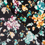 Krepp Polyester Cretonero Schwarz - Ribes y Casals