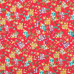 Krepp-Polyester-Kretonero Rot - Ribes y Casals