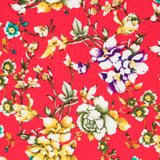 Krepp-Polyester-Kretonero Rot - Ribes y Casals