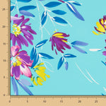 Crep Polyester Pinselstriche Wasser - Ribes y Casals