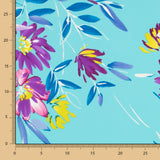 Crep Polyester Pinselstriche Wasser - Ribes y Casals
