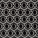 Geometrische schwarze Stretch-Spitze - Ribes y Casals