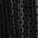 Geometrische schwarze Stretch-Spitze - Ribes y Casals