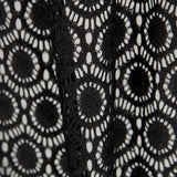 Geometrische schwarze Stretch-Spitze - Ribes y Casals