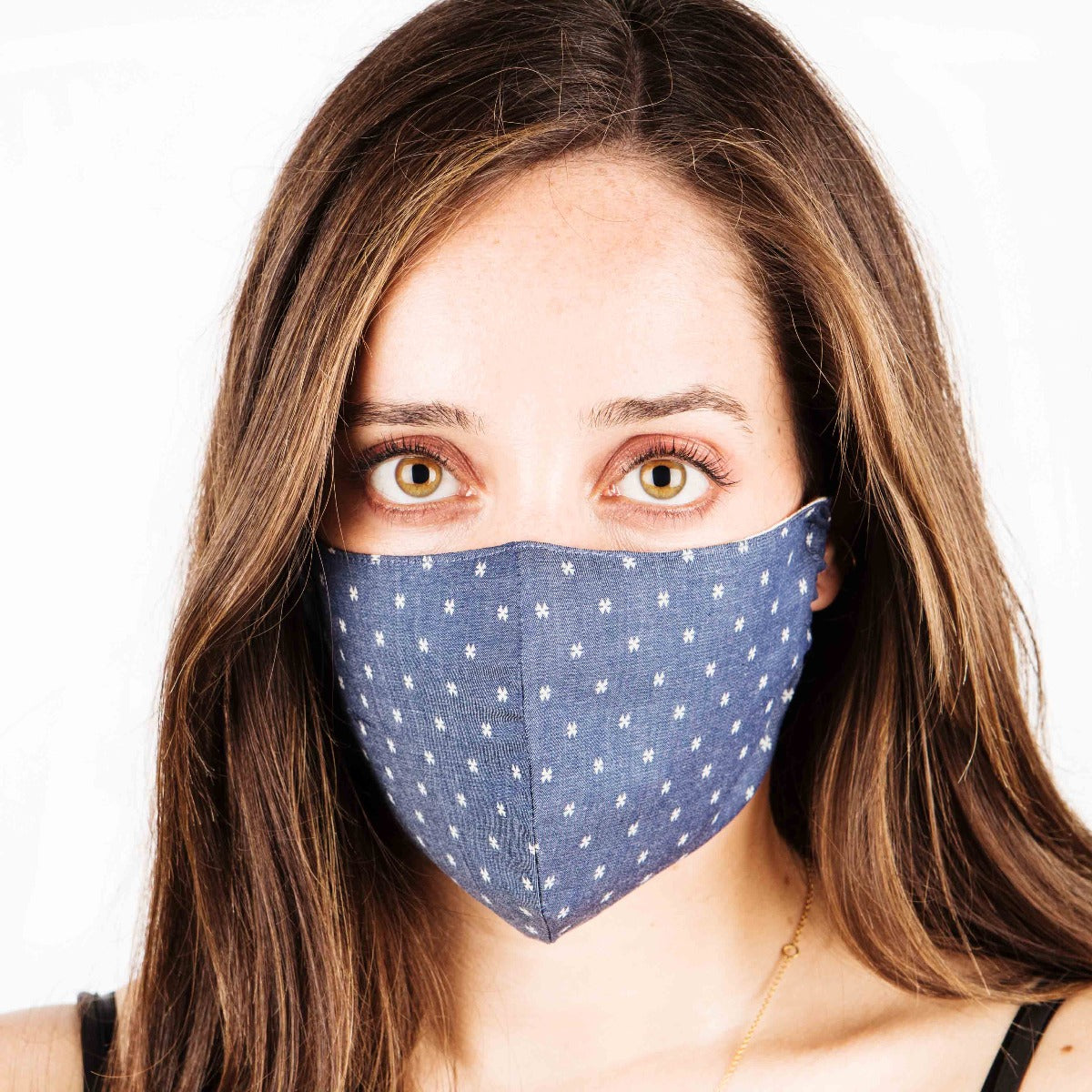 Oxford Denim Hygienemaske - Ribes y Casals