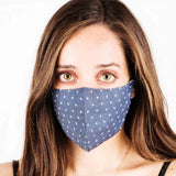 Oxford Denim Hygienemaske - Ribes y Casals