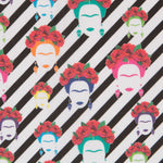 Frida Kahlo Retro Popeline - Ribes y Casals