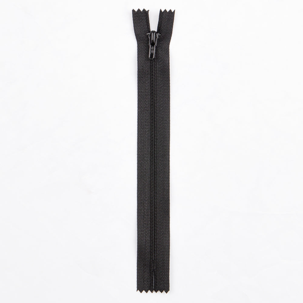Geschlossener Reißverschluss aus Nylon Schwarz - Ribes y Casals