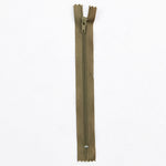 Geschlossener Nylon-Reißverschluss Khaki - Ribes y Casals
