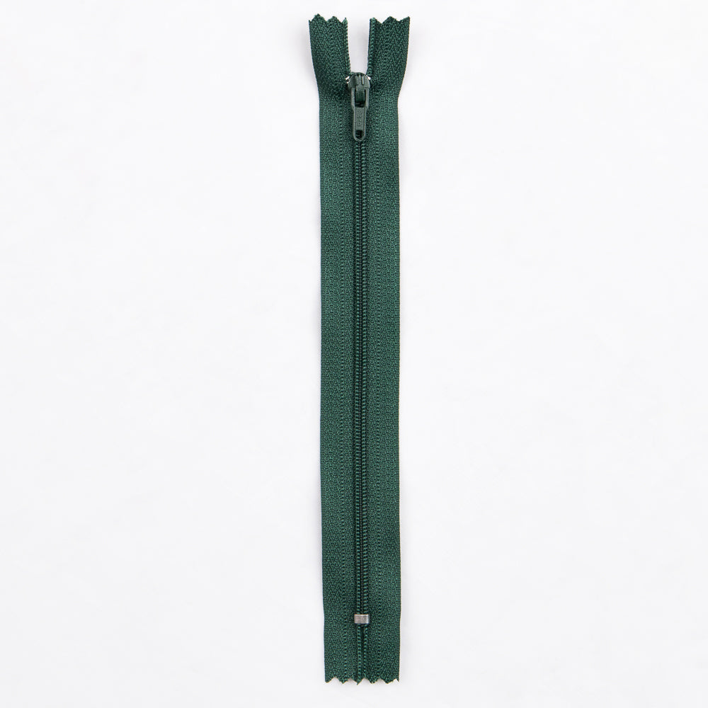 Geschlossener Nylon-Reißverschluss Dunkelgrün - Ribes y Casals