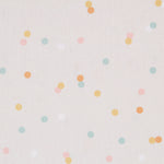 Baumwolle Polka Dots Beige Hintergrund - Ribes y Casals