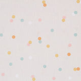 Baumwolle Polka Dots Beige Hintergrund - Ribes y Casals