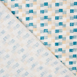 Mosaik-Quadrate aus bedrucktem Canvas - Ribes y Casals