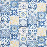 Mosaik Fleckenschutz Tischtuch Blau - Ribes y Casals
