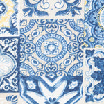 Mosaik Fleckenschutz Tischtuch Blau - Ribes y Casals